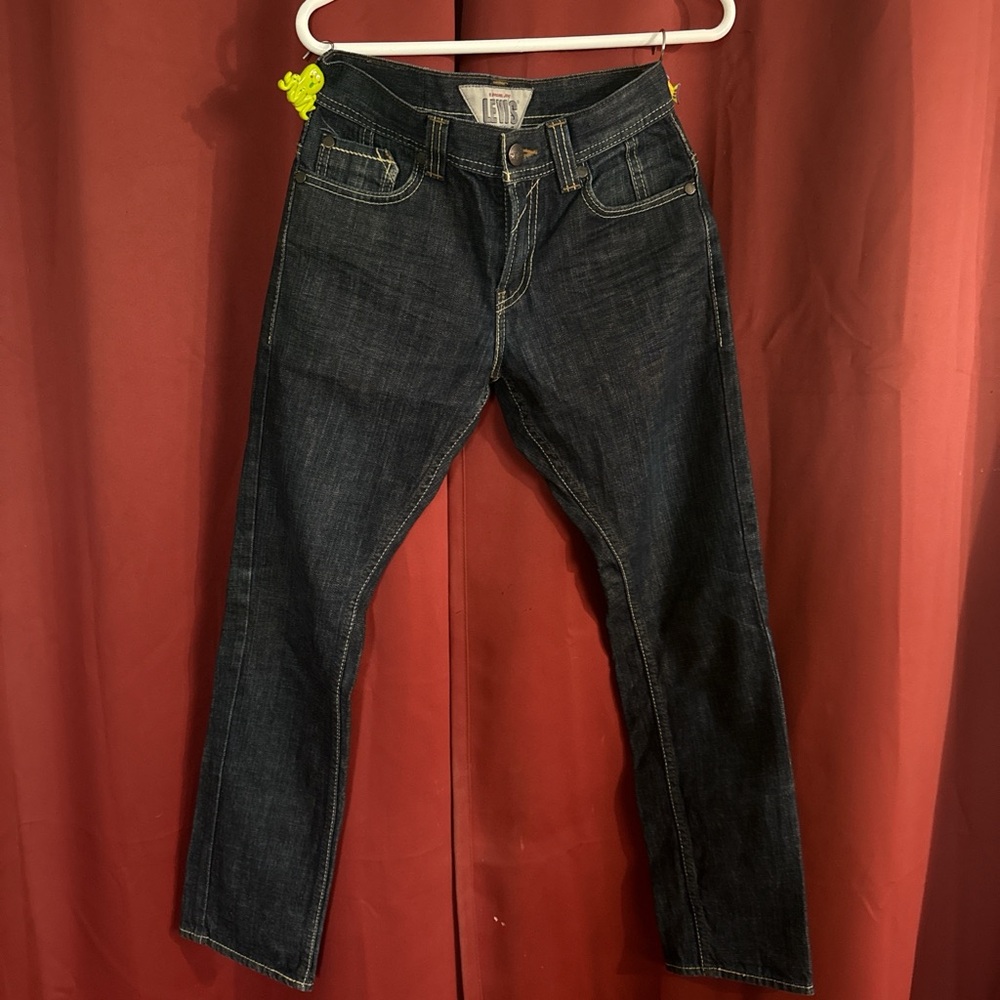 Levi's Men's Deep Indigo Straight Jeans